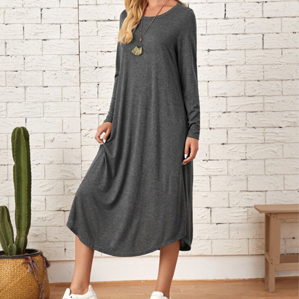 LP | Women's casual dress with long sleeves