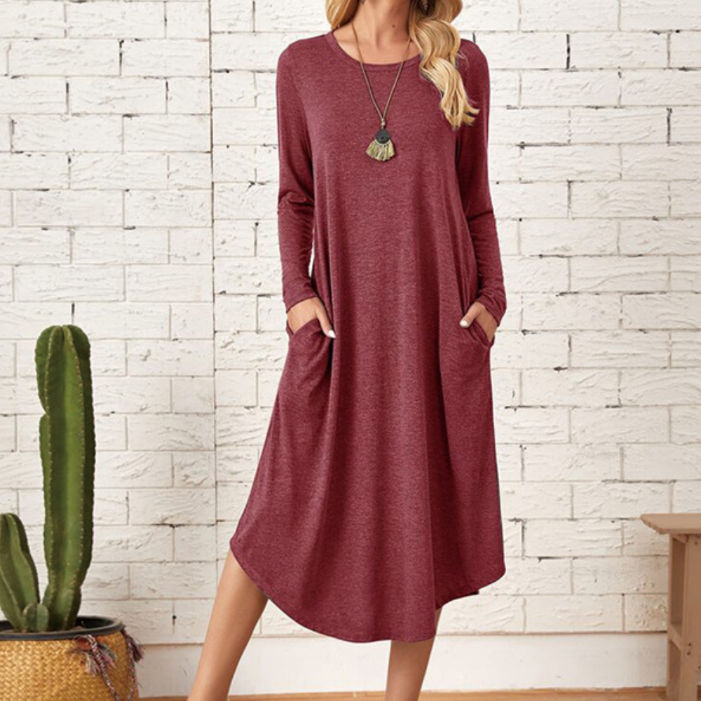 LP | Women's casual dress with long sleeves