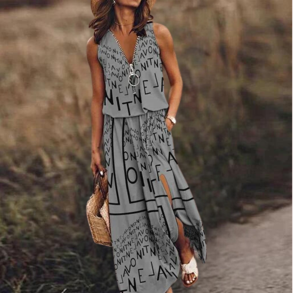 LP | Women's dress with elegant print