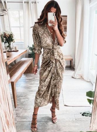 LP | Teresse -Sleek wrap dress