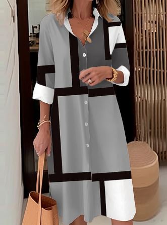 Anna - Abito a camicia elegante