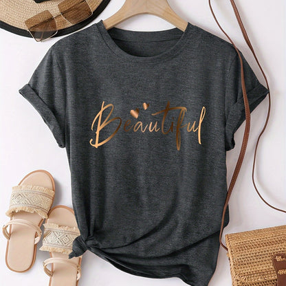 Casual T-Shirt - Relaxed fit and soft cotton blend
