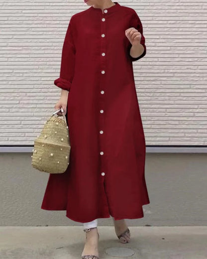 Mc | Wide Shirt Dress