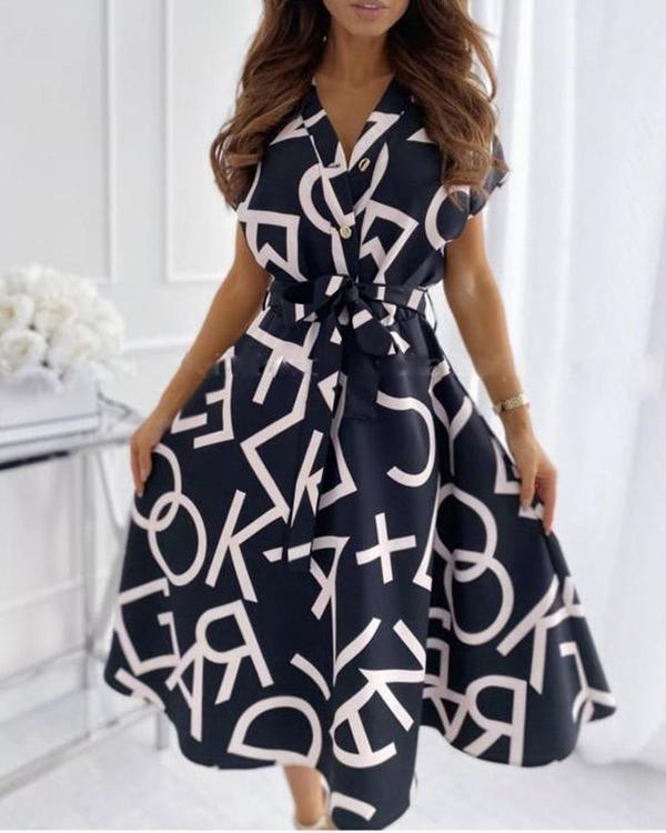 LP | Fashion dress with capital letters