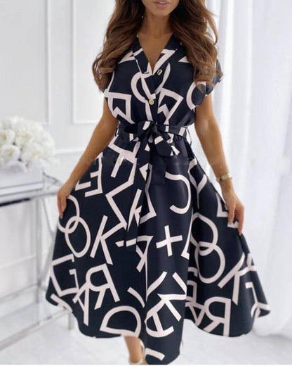 LP | Fashion dress with capital letters