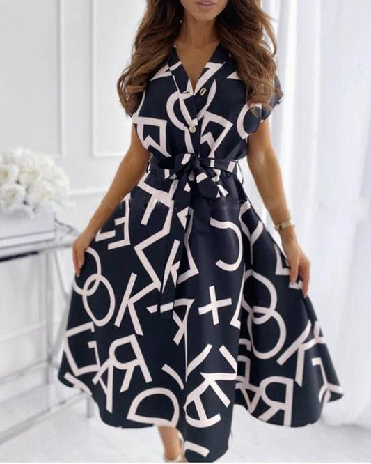 LP | Fashion dress with capital letters