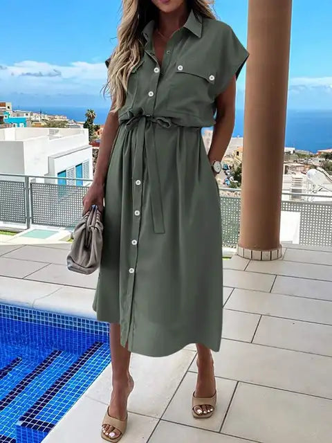 LP | Elegant button-down dress