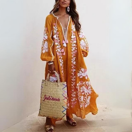 LP | Elegant boho style long dress