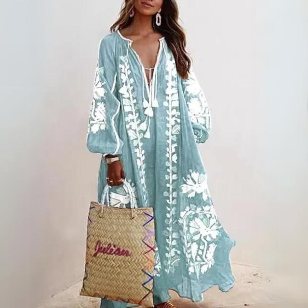 LP | Elegant boho style long dress
