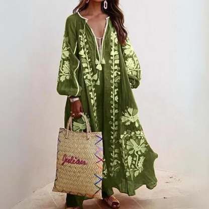 LP | Elegant boho style long dress