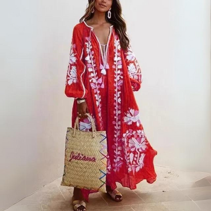 LP | Elegant boho style long dress