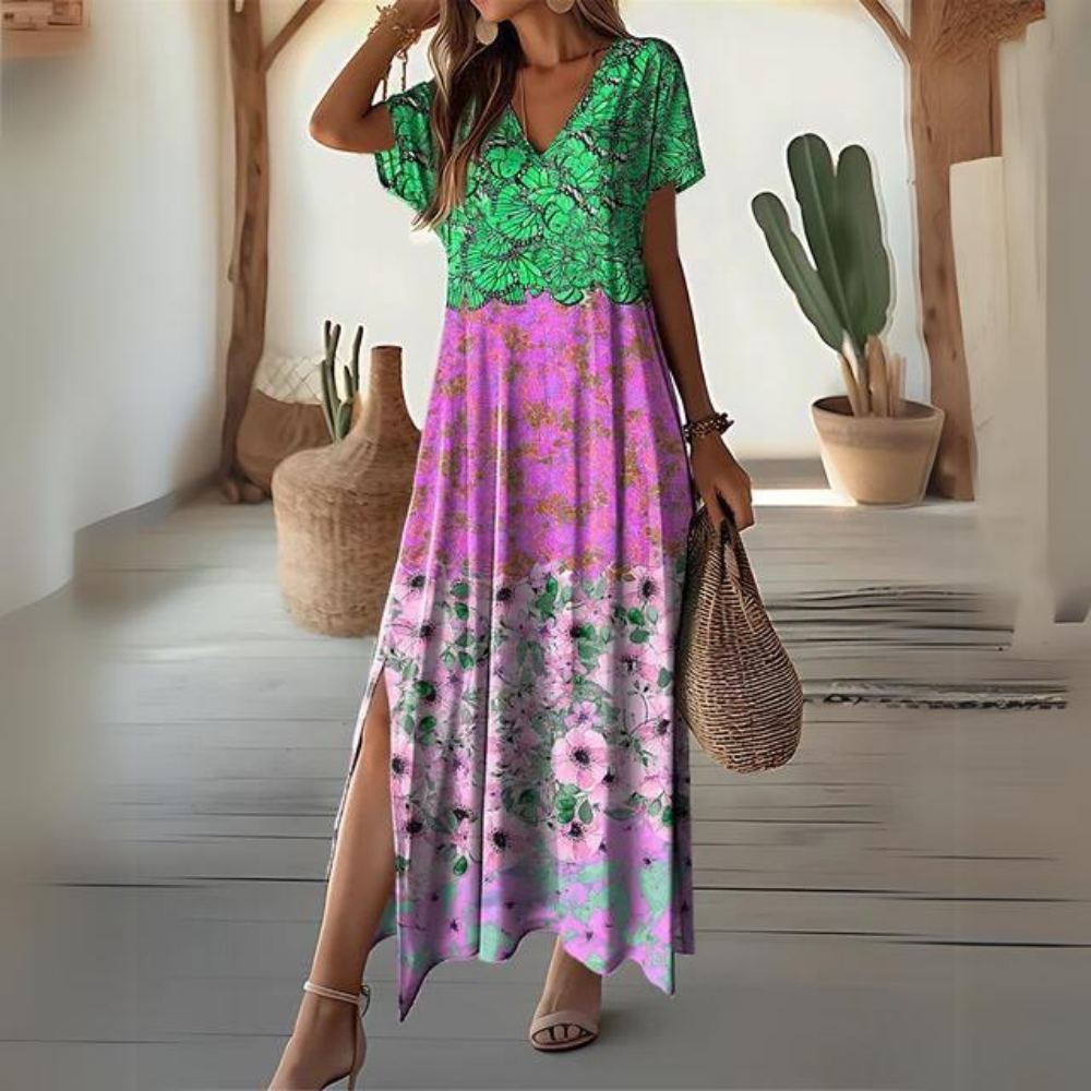 Mc | Elegant and colorful dress