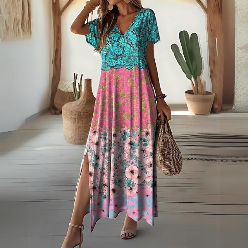 Mc | Elegant and colorful dress