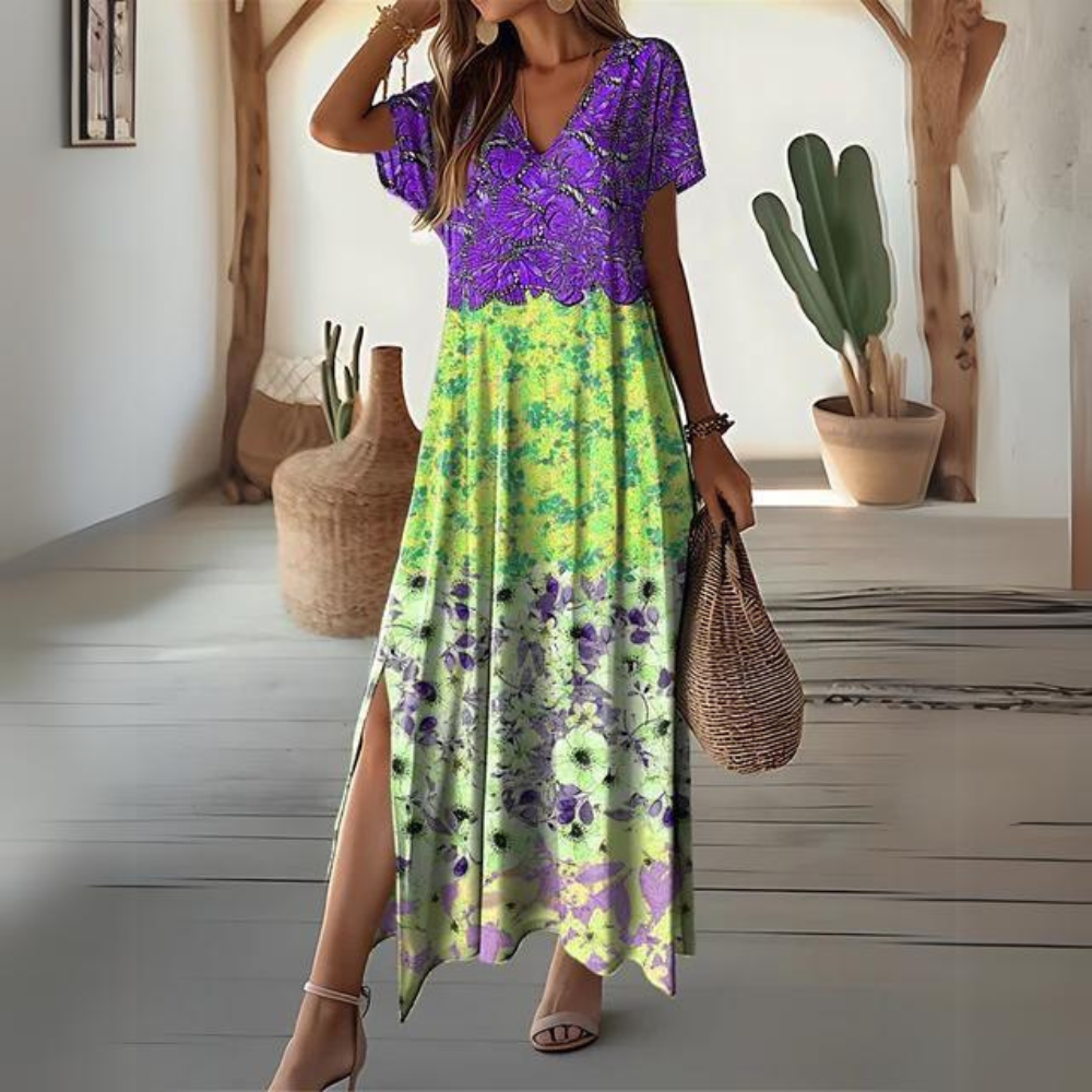 Mc | Elegant and colorful dress