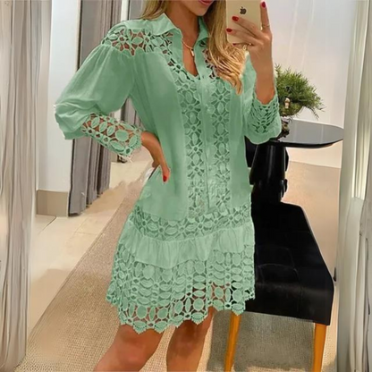 Marilou - Elegant, feminine lace dress