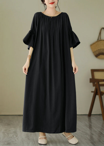 LP | Cute Pink Tie Waist Vacation Maxi Dresses Summer