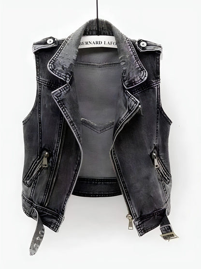 Debi | Chic and Comfortable Women's Denim Vest