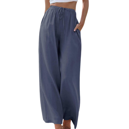 LP | High-waisted, wide-leg pants