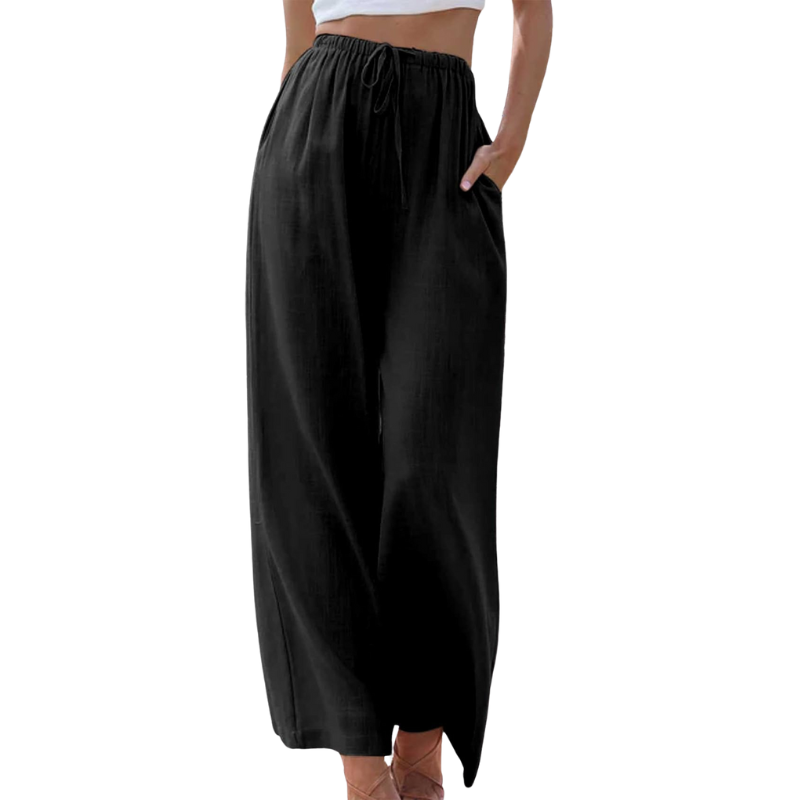 LP | High-waisted and wide-leg pants