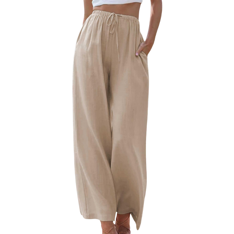 LP | High-waisted, wide-leg pants