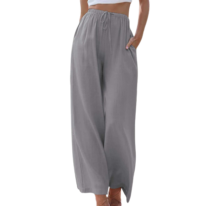 LP | High-waisted and wide-leg pants
