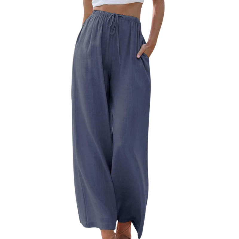 LP | High-waisted and wide-leg pants