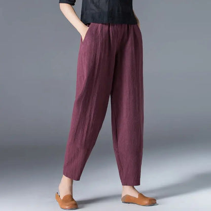 Doris - Elegant summer pants for women
