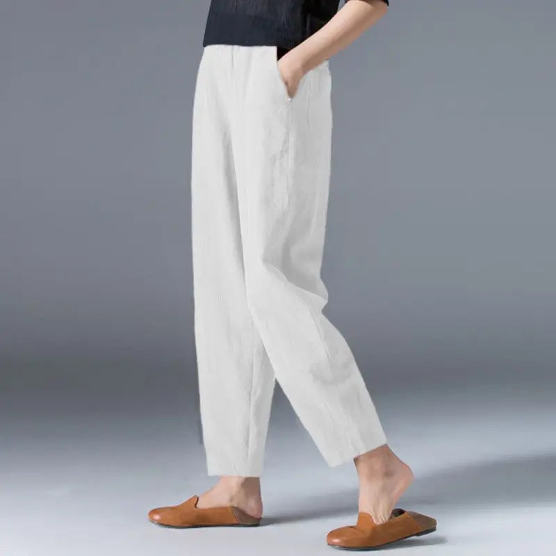 Doris - Elegant summer pants for women