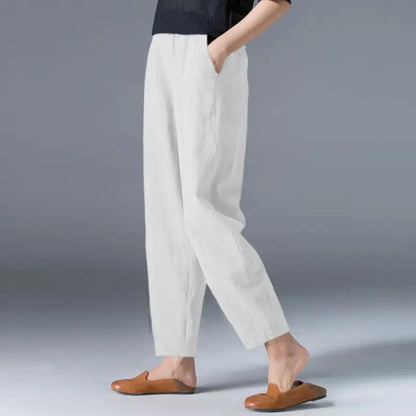 Doris - Elegant summer pants for women