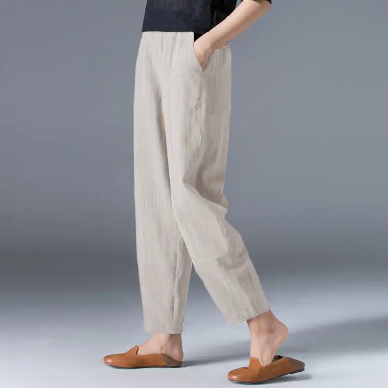 Doris - Elegant summer pants for women