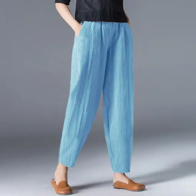 Doris - Elegant summer pants for women