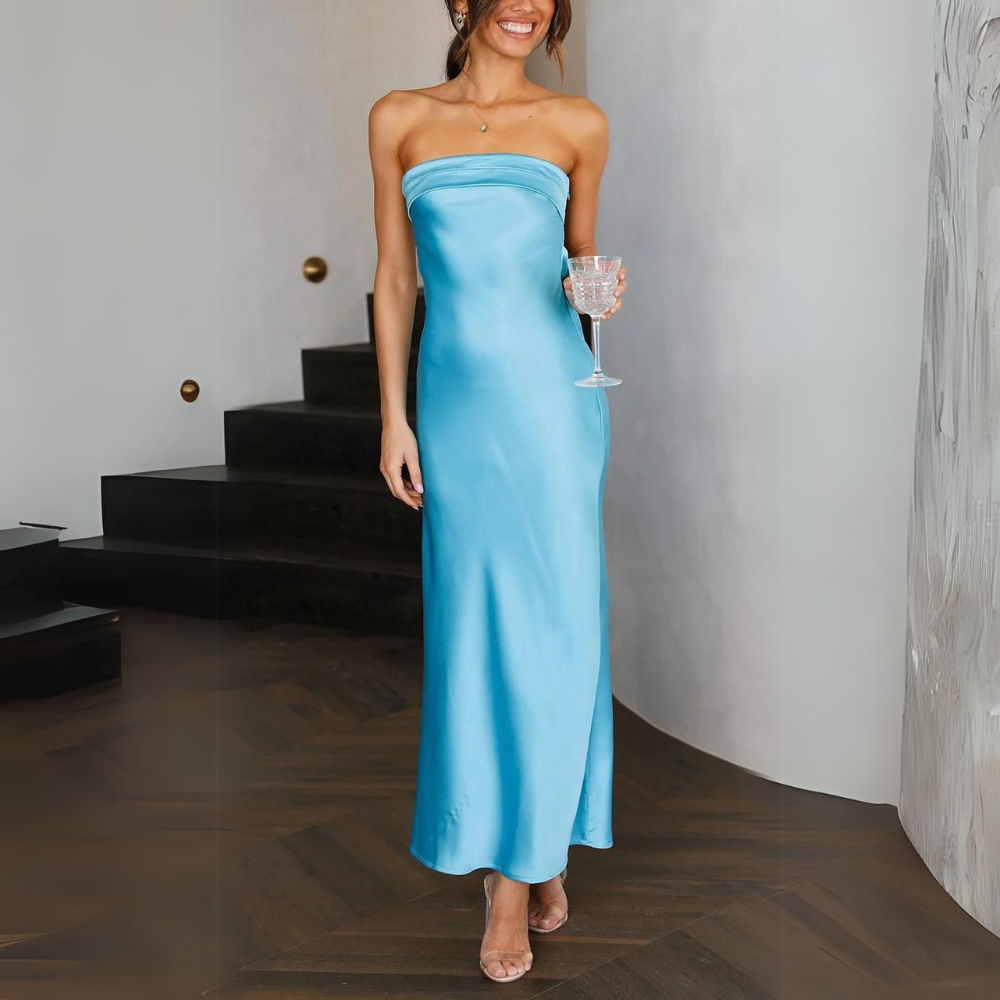 Eliza - Elegant satin dress