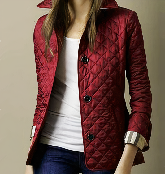 Evelyn | Elegant, Chic, and Comfortable Women's Silk and Cotton Jacket