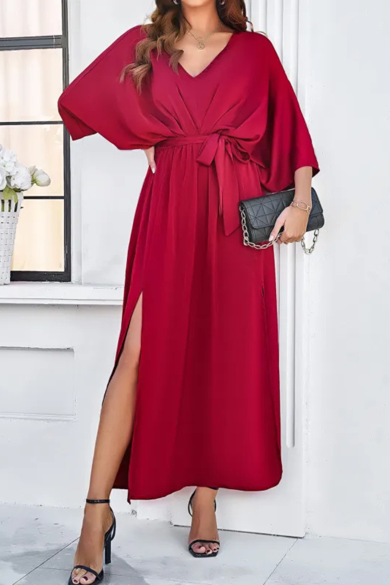 Amelina | Temperament Loose High Waist Long Dresses