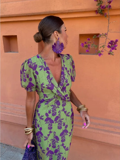 CM | Radiant floral dress for women