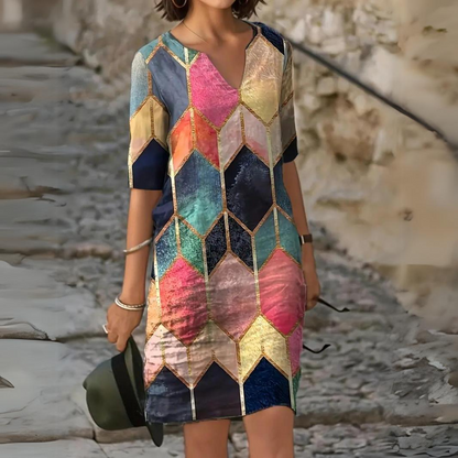 LP | Elegant Mosaic Dress