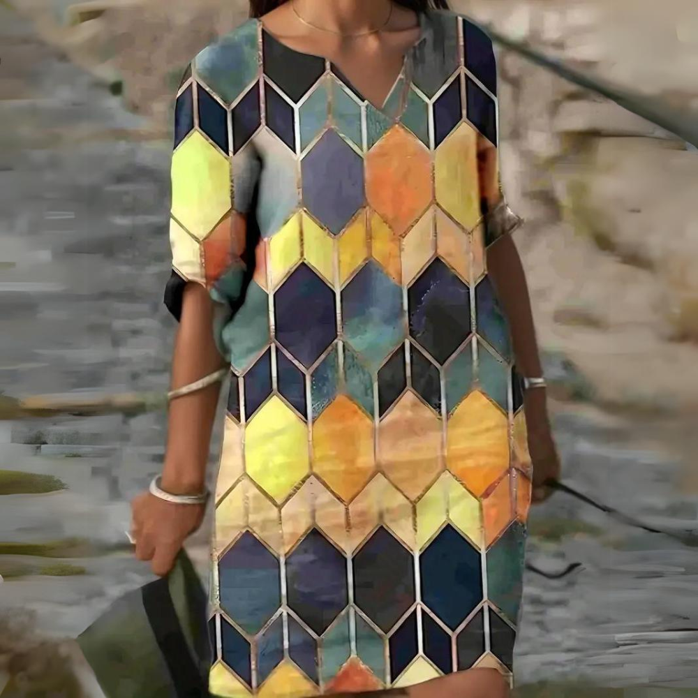 LP | Elegant Mosaic Dress