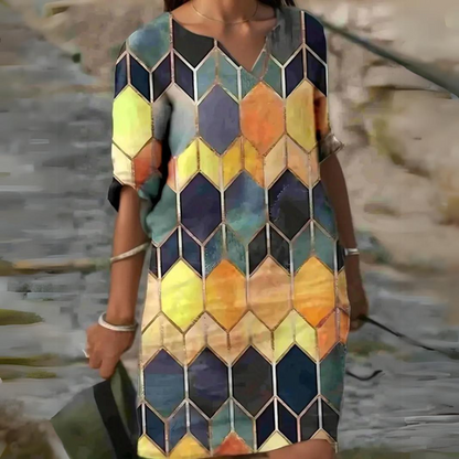 LP | Elegant Mosaic Dress