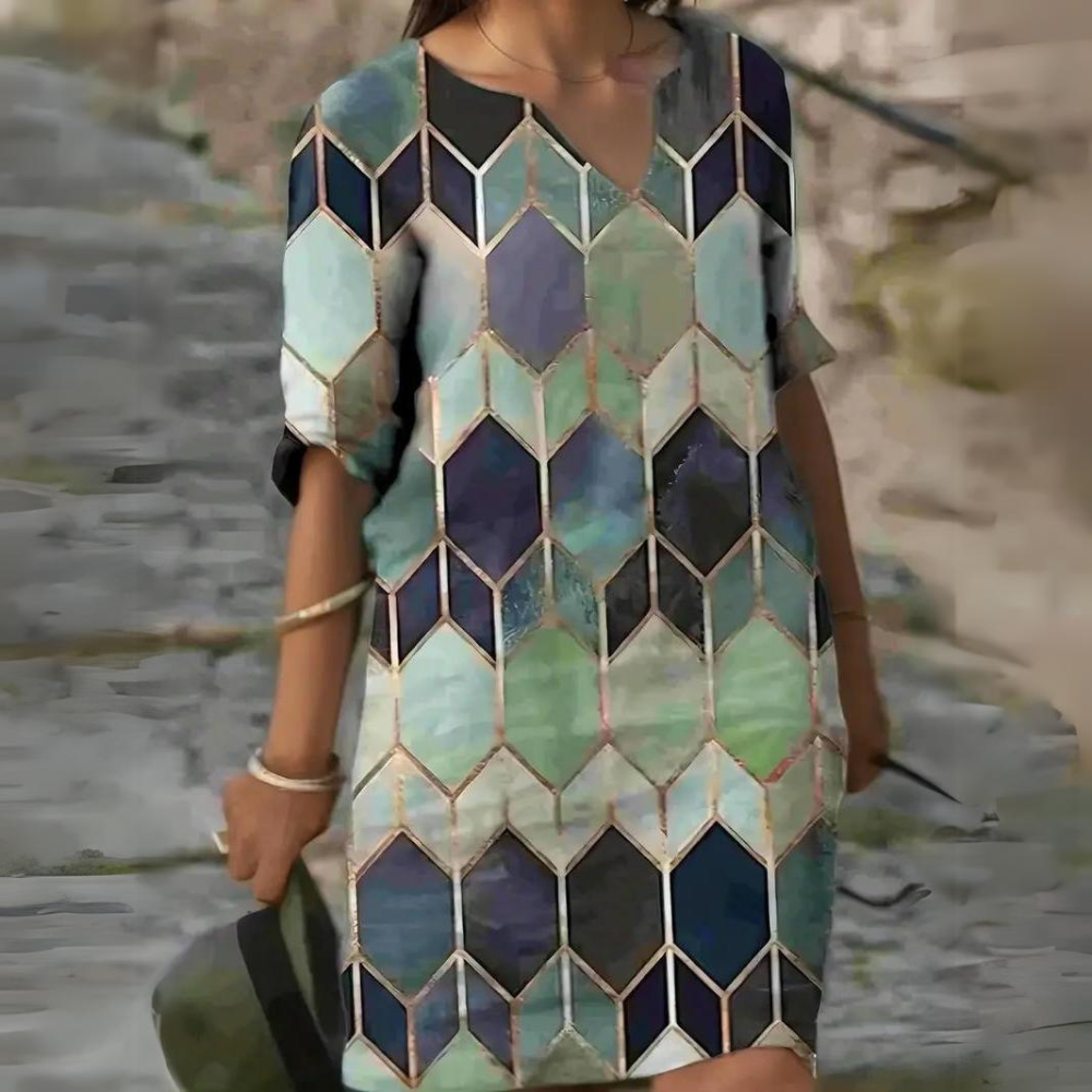 LP | Elegant Mosaic Dress