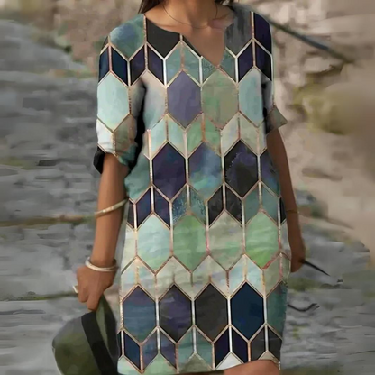 LP | Elegant Mosaic Dress