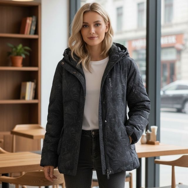 Emma | Women's Waterproof and Windproof Jacket Chic and Comfortable
