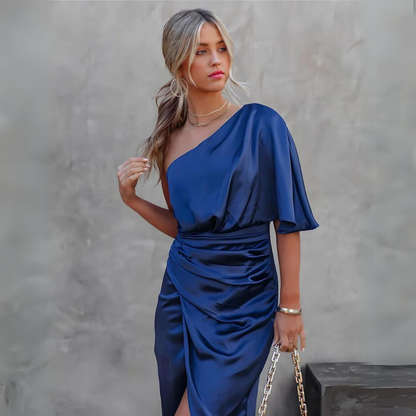 Eveline - Elegant silk evening dress