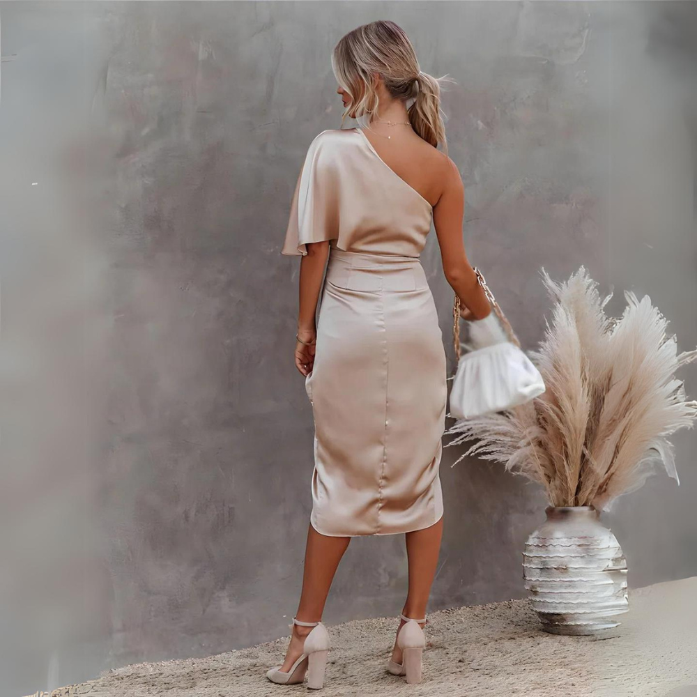 Eveline - Elegant silk evening dress