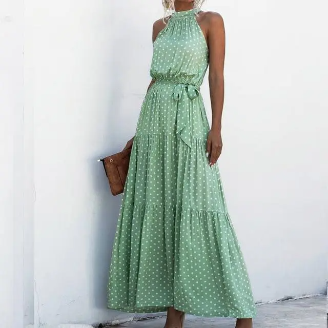 LP | Strapless long dress with floral print