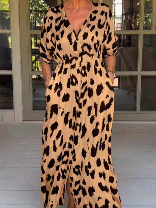 LD Lucille Leopard Dress