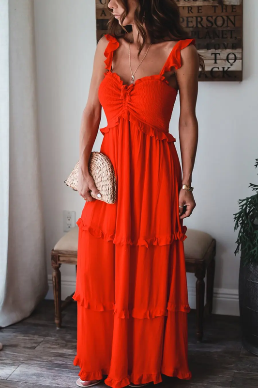 Mc | Women's V-neck tunic maxi summer dress