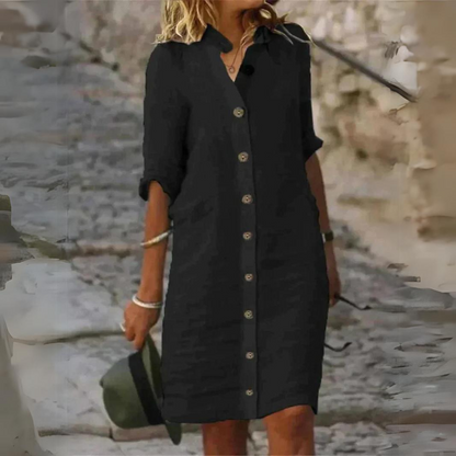 Gemma - Elegant cotton dress