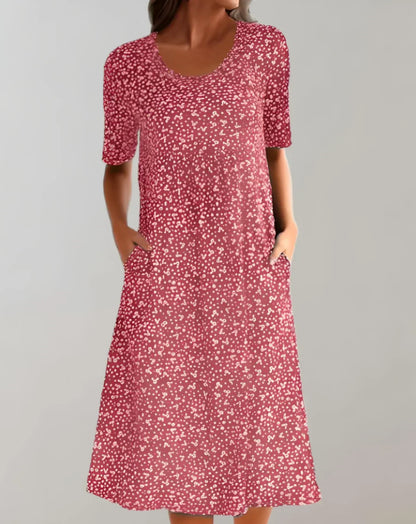 LP | Fashionable midi dress with print