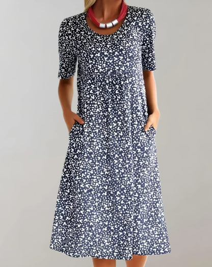 LP | Fashionable midi dress with print