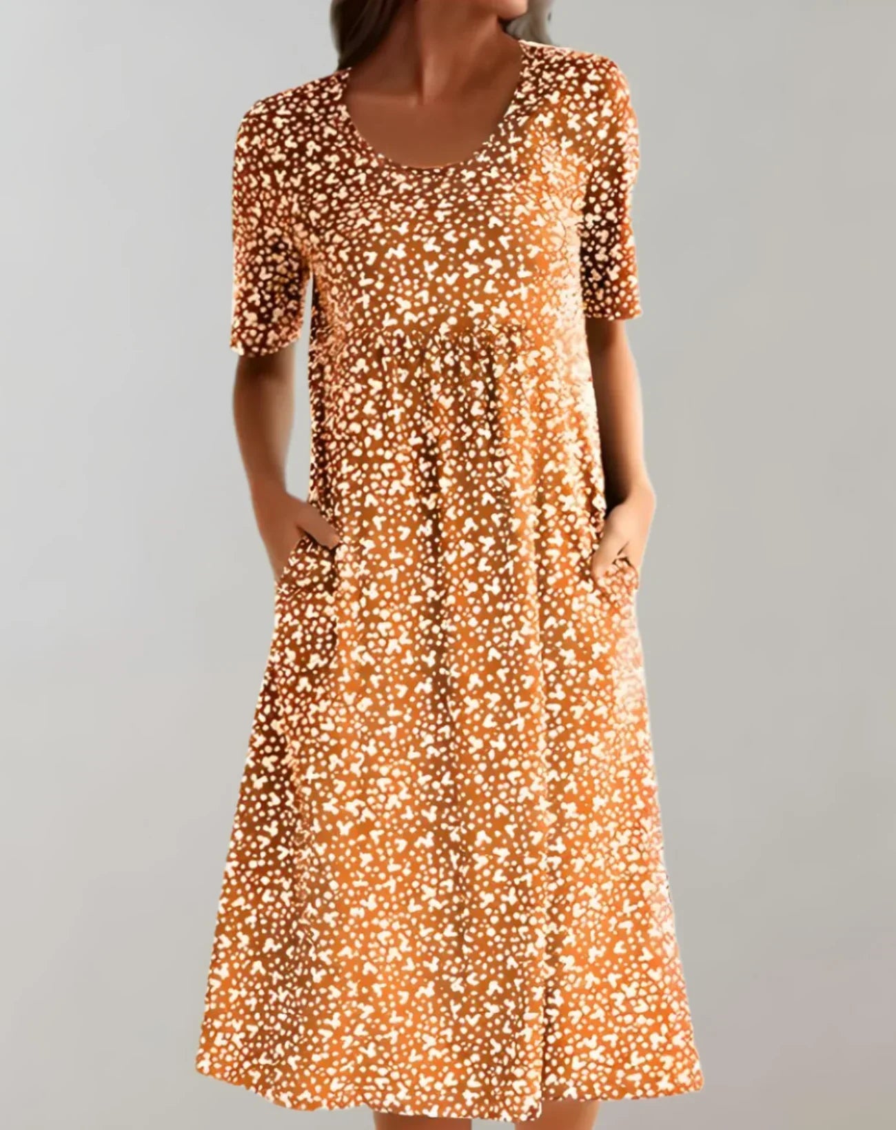 LP | Fashionable midi dress with print